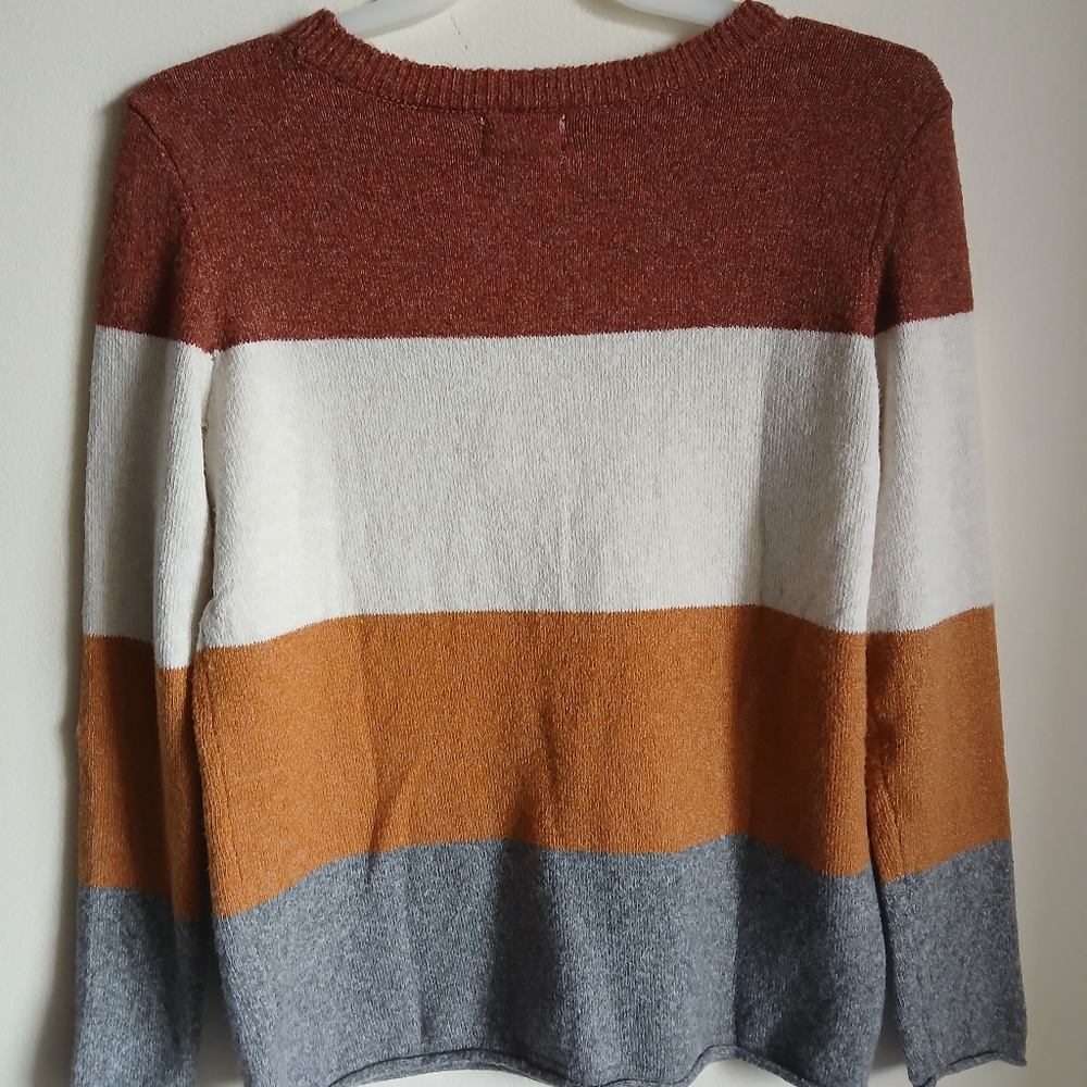 NWT Pinque Top Long Sleeve Color Multi Size Large - Picture 8 of 11